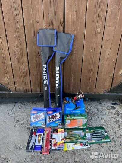 Новый спиннинг телескоп Shimano комплект