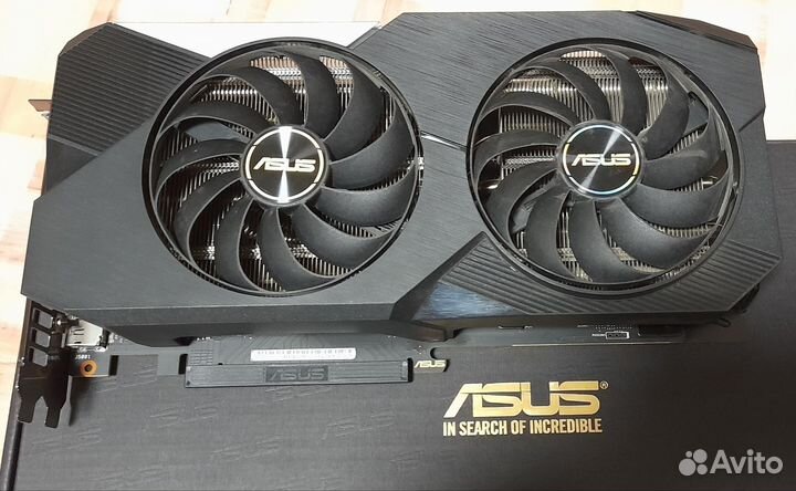 Видеокарта RTX 3070 Asus dual