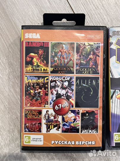 Картриджи для sega 16 bit