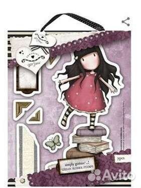 Резиновые штампы скрапбукинг Santoro Gorjuss