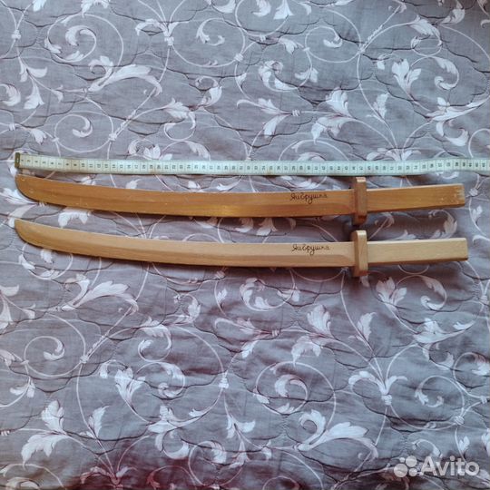 Игрушечная деревянная сабля 2 шт