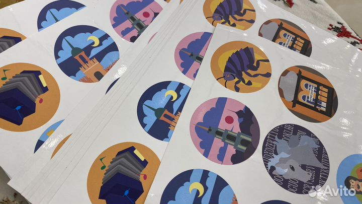 Наклейки и стикеры Тула