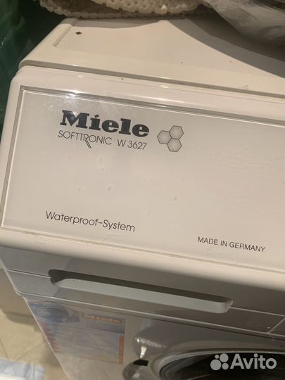 Стиральная машина miele w3627