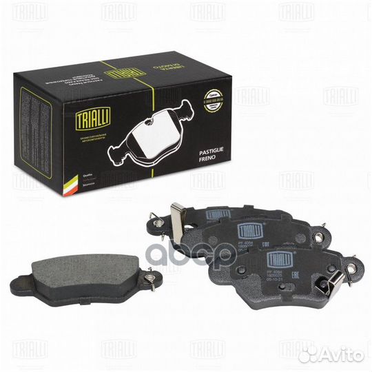 Колодки торм. для а/м Opel Astra G (98) /Zafira A