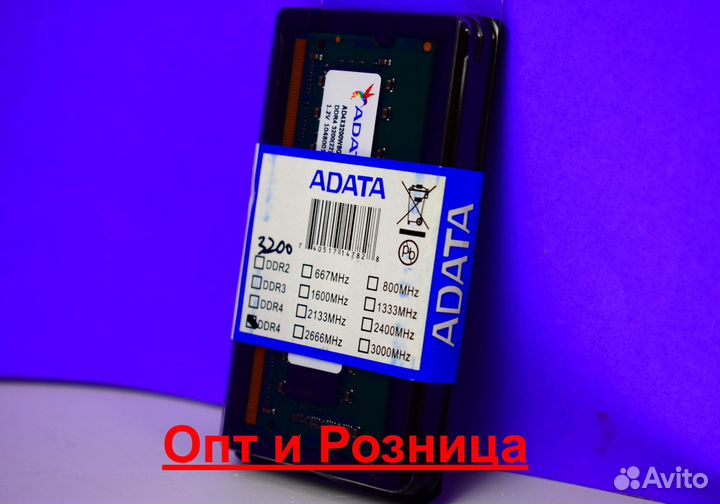 DDR4 3200 MHz 8 GB adata