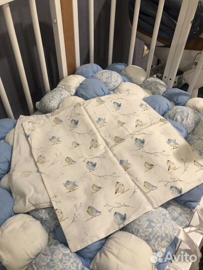 Бортики в детскую кроватку