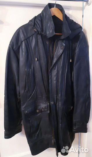 Куртка кожаная Hugo Boss