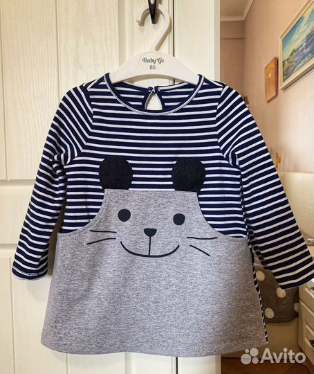 Платье MiniMaxi Мышка р 86