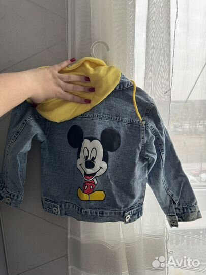 Джинсовая куртка для девочки 116 122