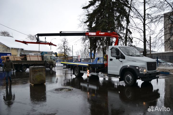 ГАЗ ГАЗон Next C41R13 с КМУ, 2024