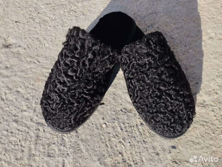 Натуральные тапочки