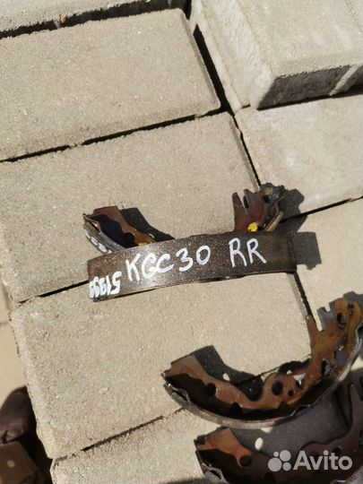 Запчасти, колодки задние тормозные