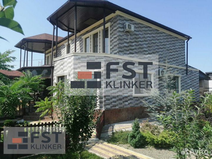 Гибкий кирпич / альтернатива мокрому фасаду