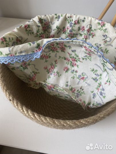 Корзина интерьерная ручной работы