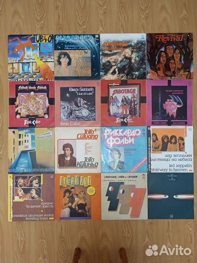 Винил. Зарубежные группы и исполнители