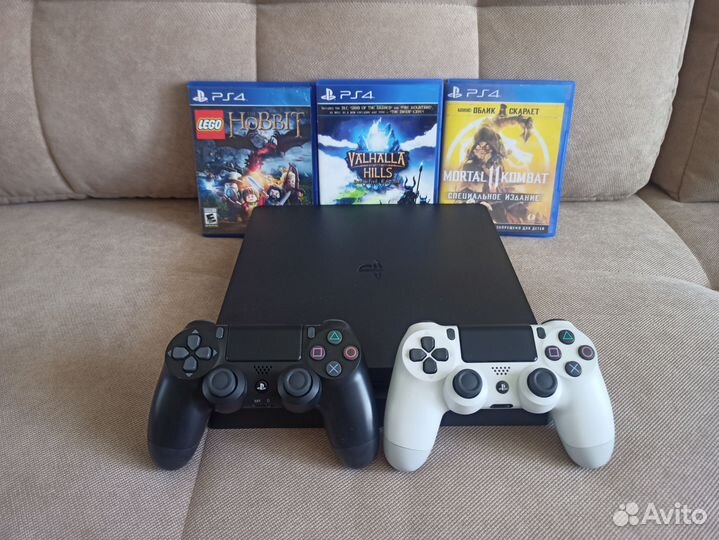 Sony playstation 4 slim 1 Тб+игры