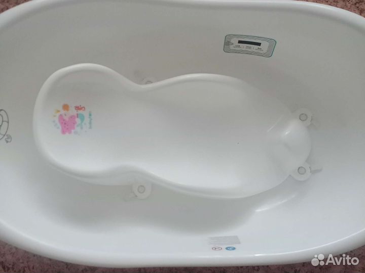 Детская ванночка с горкой