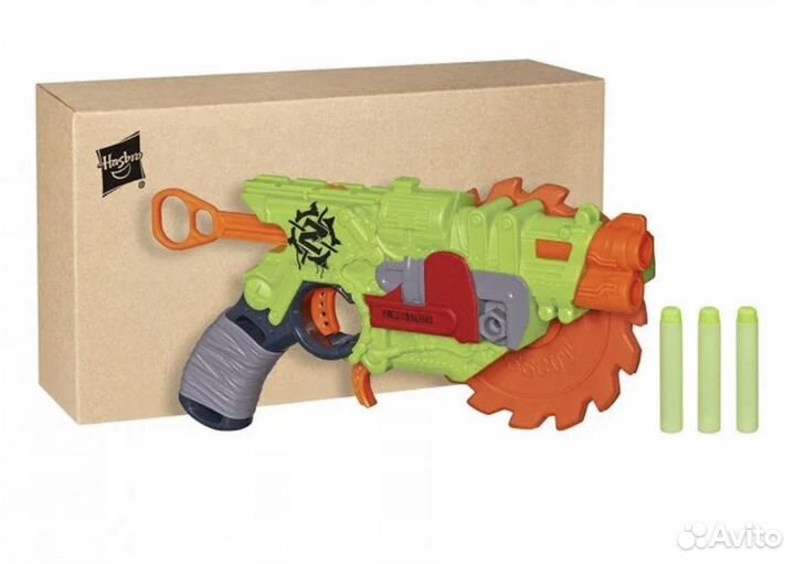 Nerf brain saw / Nerf cross cut бластеры