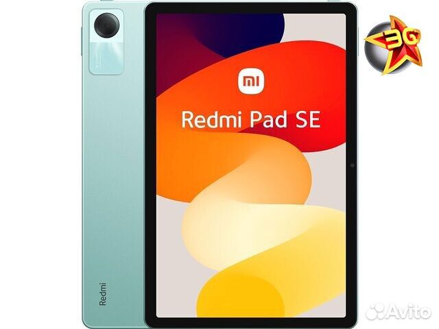 Планшет Xiaomi Redmi Pad SE 6/128Gb Зеленый Green