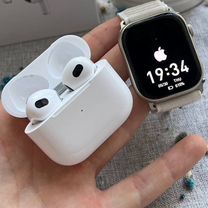 Apple Watch + AirPods