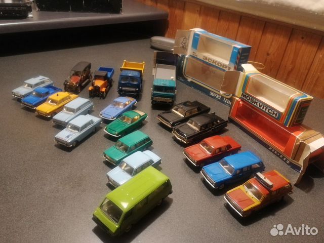 Модели машинок 1 : 43 СССР купить в Москве | Хобби и отдых | Авито