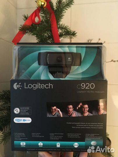Веб-камера Logitech c920 pro Carl Zeiss