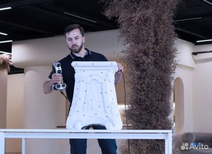 Цветное 3Д 3D сканирование