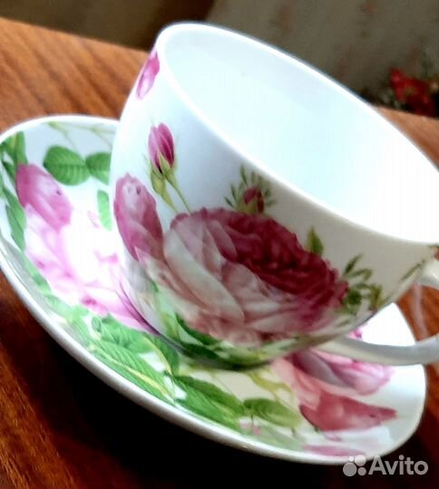 Чашка с блюдцем.Чайная пара