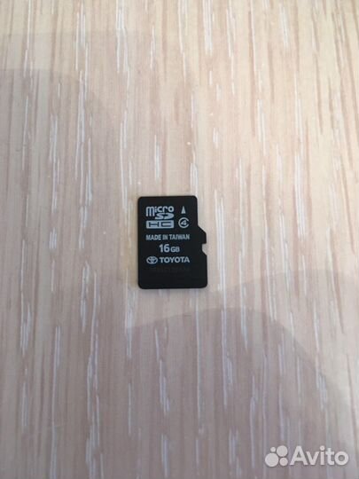 Карта памяти micro sd toyota