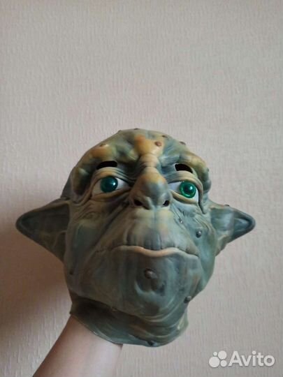 Маска силиконовая Майк Тайсон,Фреди Крюгер,М.Йода