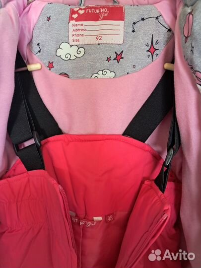 Комбинезон демисезонный 92 98 на девочку