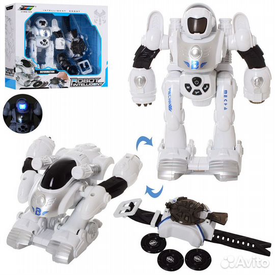 Робот деформер с наручной катапультой