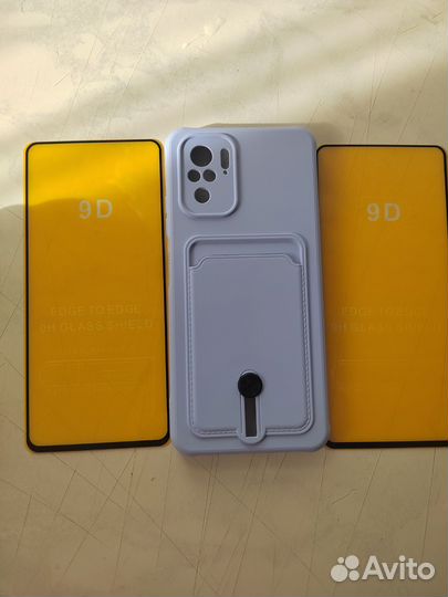 Чехлы и стекла на redmi note 10