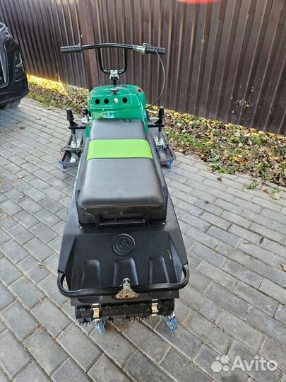 Мини снегоход рыбоход