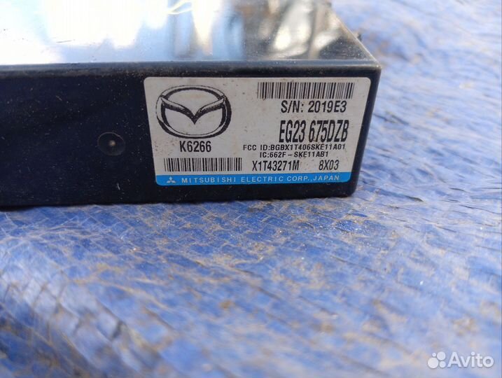 Блок управления центральным замком мазда сх7