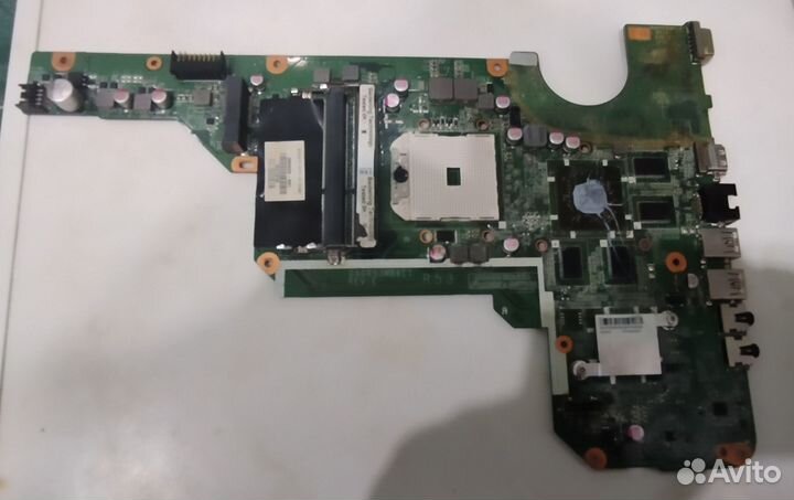 Материнская плата от ноутбука hp g6(рабочая) R53