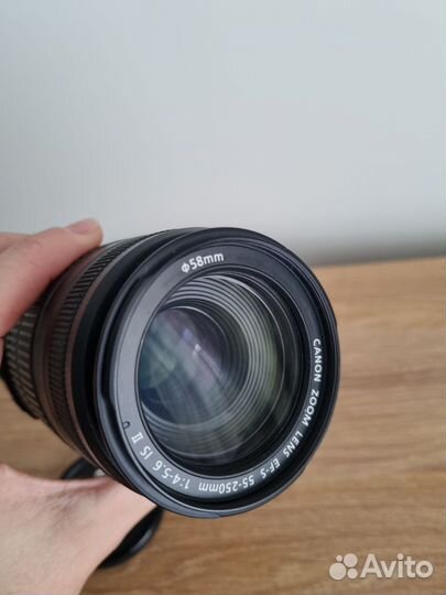 Объектив Canon EF-S 55-250mm f/4-5 второй версии