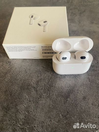 Беспроводные наушники apple airpods 3