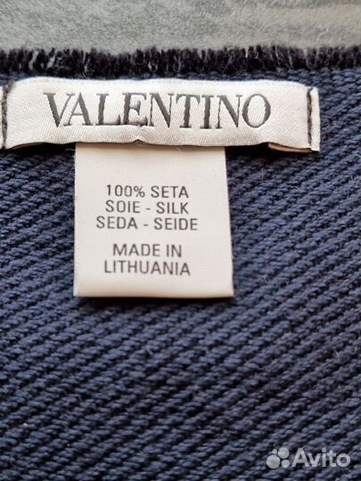 Винтажный шарф Valentino оригинал