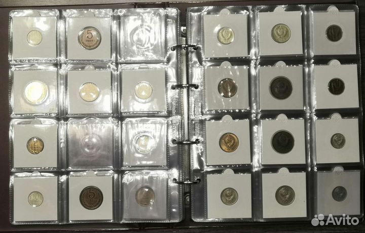 Монеты 1961 - 1991 гг. UNC