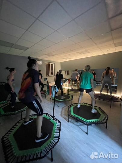 Фитнес на мини-батутах