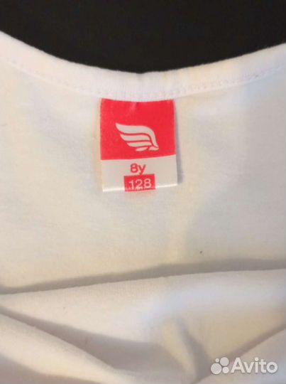 Купальник гимнастический р. 128, балетки р. 34