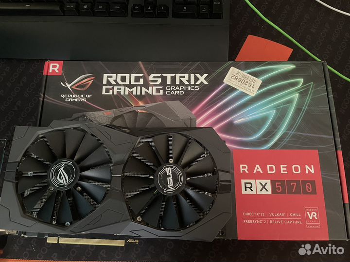 Asus ROG Strix Radeon RX570 OC 8GB