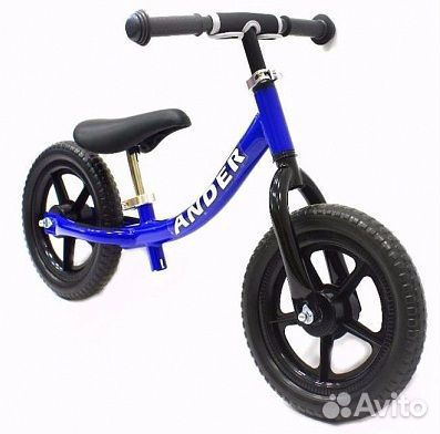 Беговел ander AKB-1208 синий