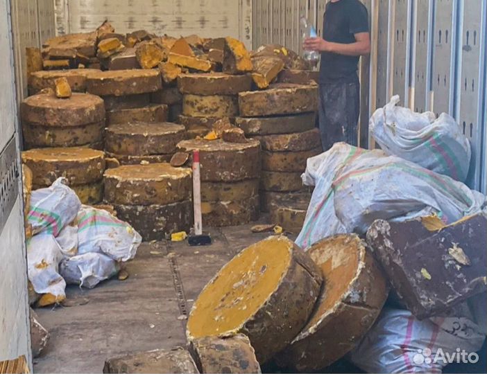 Натуральный пчелиный воск от 3 кг