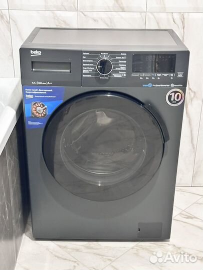 Стиральная машина узкая Beko wspe6h616a новая