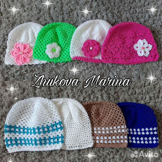 Шапка детская летняя
