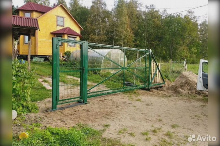 3Д забор гиттер под ключ