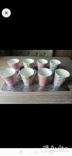 Стеклянные блюда. Комплект тарелок