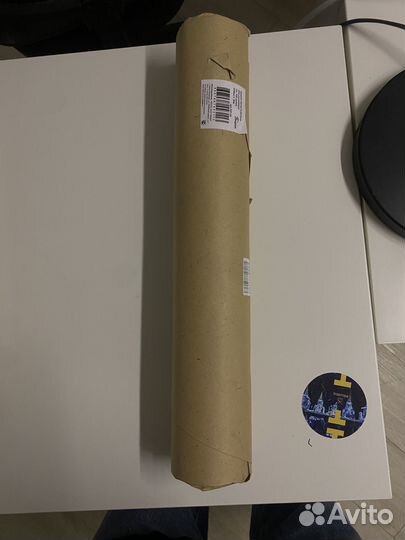 Бумага белая в рулоне для рисования пл. 100 гр/м2